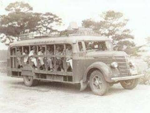 Mangali an Dangwa Tranco Bus hinan kalatan makalih Halsema highway an malpuh Baguio city an mundalan hi Mountain Province ya numpatinggad KIYANGANIfugaoAtok road section